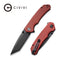 CIVIVI Brazen Flipper And Thumb Stud Knife G10 Handle (3.46" D2 Blade) C2023B
